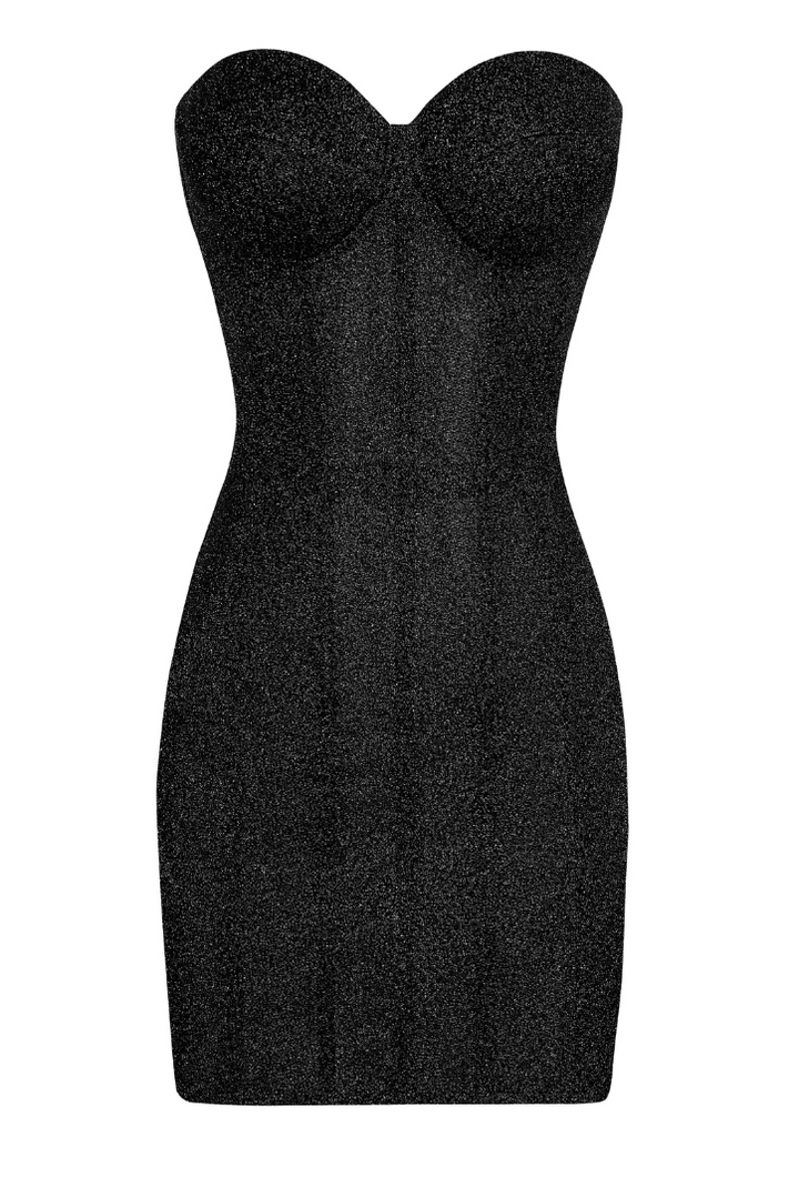 black starlight bodycon dress Starlight Mini- Black