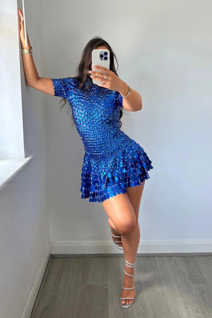Athena Mini- Blue | Angel Lane Clothing Athena Mini- Blue | Angel Lane Clothing